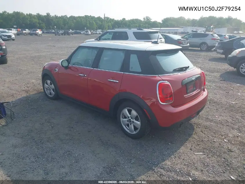 2018 Mini Hardtop Cooper VIN: WMWXU1C50J2F79254 Lot: 42396305