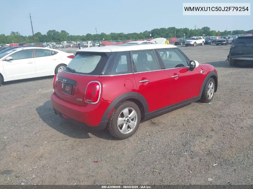 2018 Mini Hardtop Cooper VIN: WMWXU1C50J2F79254 Lot: 42396305