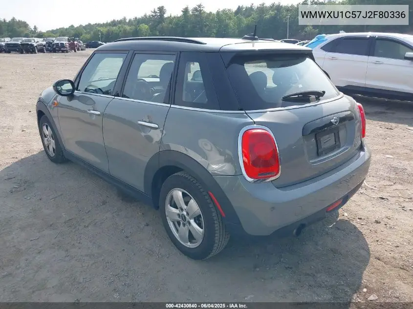 2018 Mini Hardtop Cooper VIN: WMWXU1C57J2F80336 Lot: 42430840
