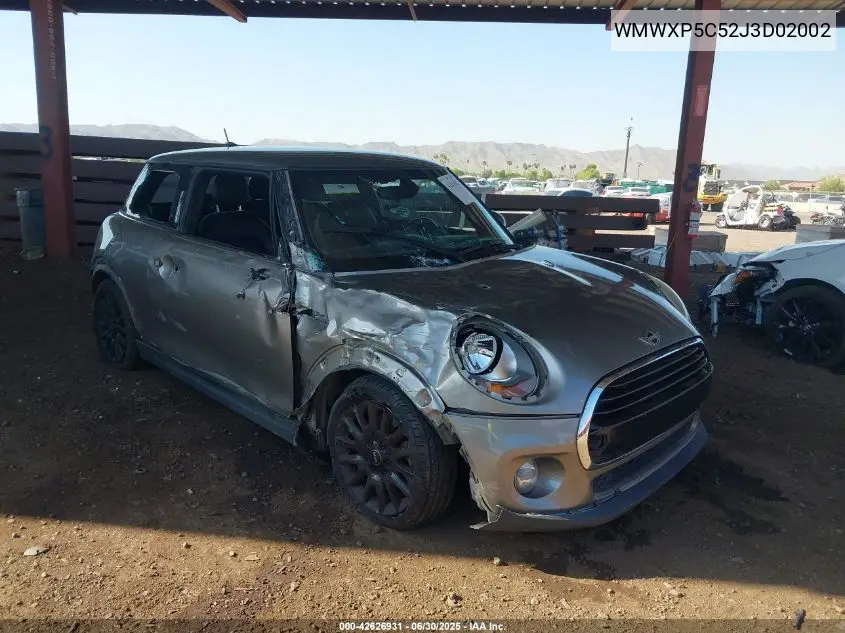 2018 Mini Hardtop Cooper/Oxford Edition VIN: WMWXP5C52J3D02002 Lot: 42626931