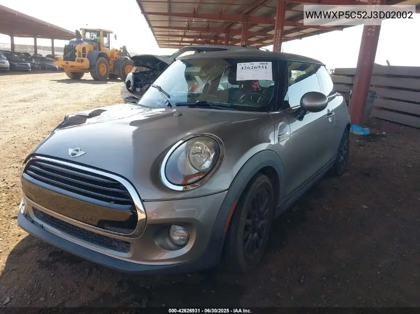 2018 Mini Hardtop Cooper/Oxford Edition VIN: WMWXP5C52J3D02002 Lot: 42626931