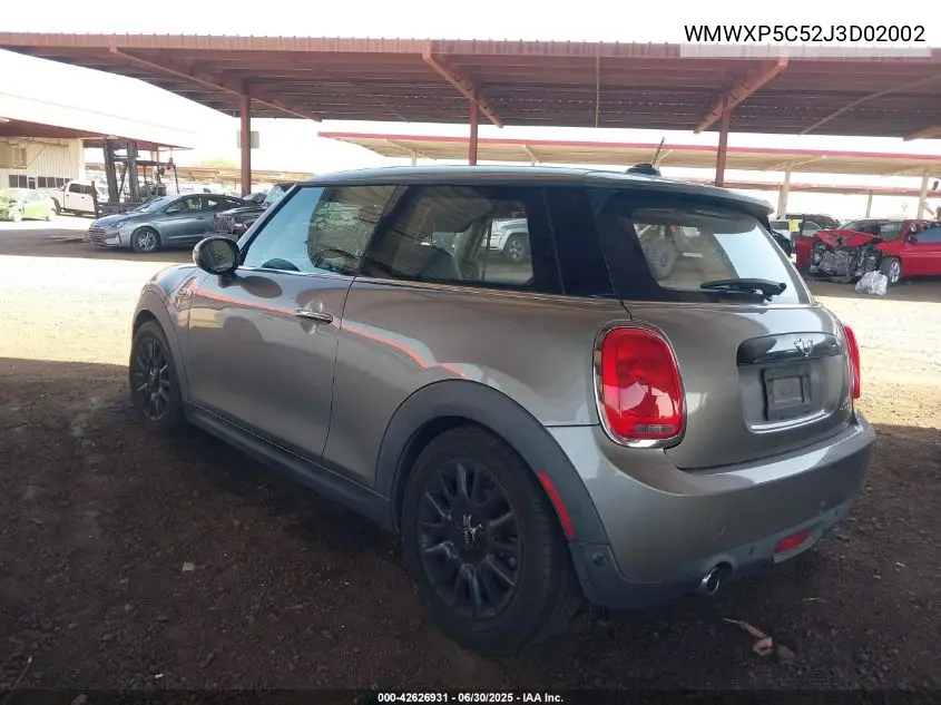 2018 Mini Hardtop Cooper/Oxford Edition VIN: WMWXP5C52J3D02002 Lot: 42626931