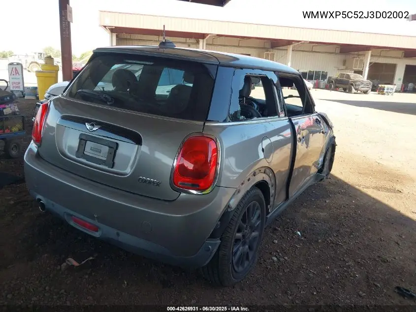 2018 Mini Hardtop Cooper/Oxford Edition VIN: WMWXP5C52J3D02002 Lot: 42626931