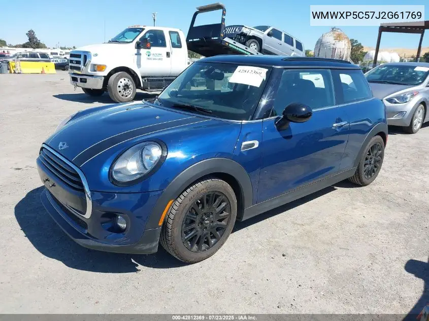 2018 Mini Hardtop Cooper VIN: WMWXP5C57J2G61769 Lot: 42812369