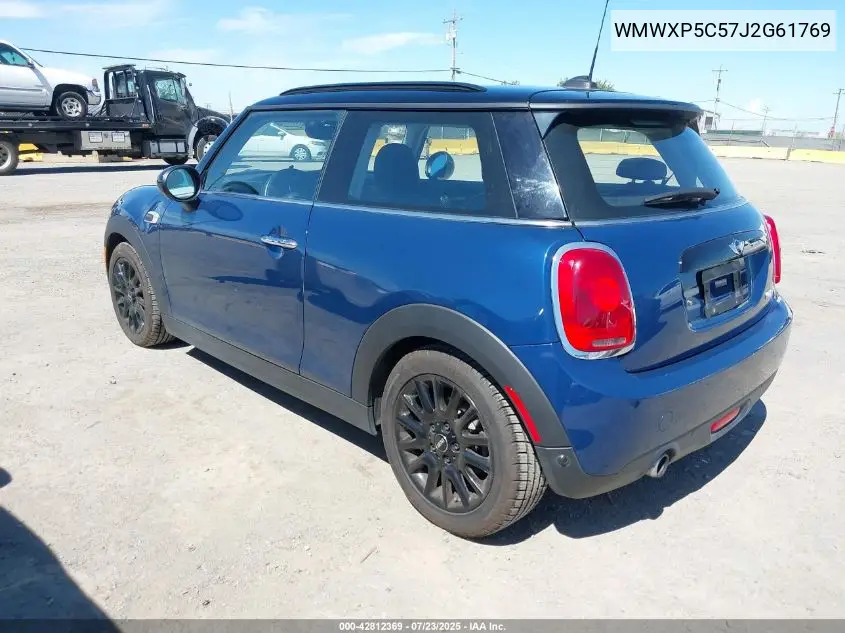 2018 Mini Hardtop Cooper VIN: WMWXP5C57J2G61769 Lot: 42812369