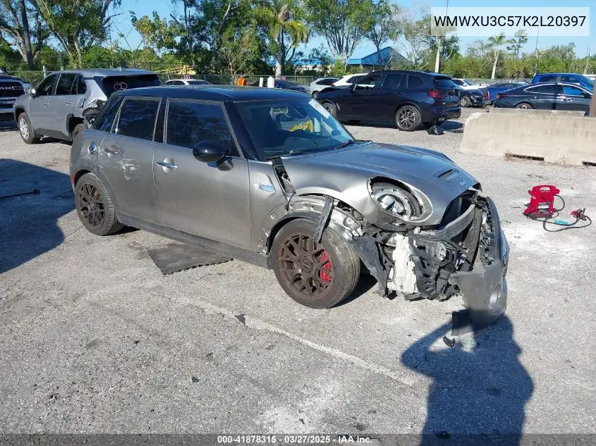 2019 Mini Hardtop Cooper S VIN: WMWXU3C57K2L20397 Lot: 41878315