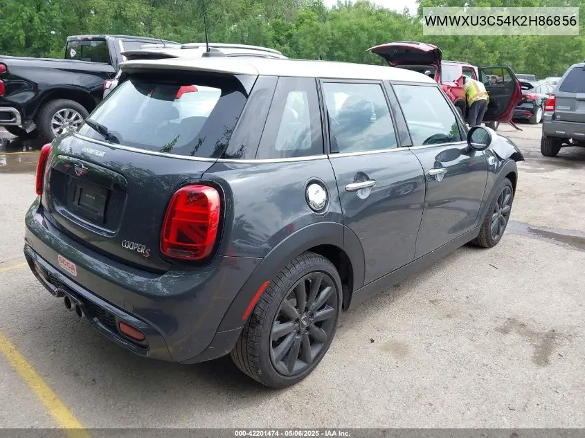2019 Mini Hardtop Cooper S VIN: WMWXU3C54K2H86856 Lot: 42201474