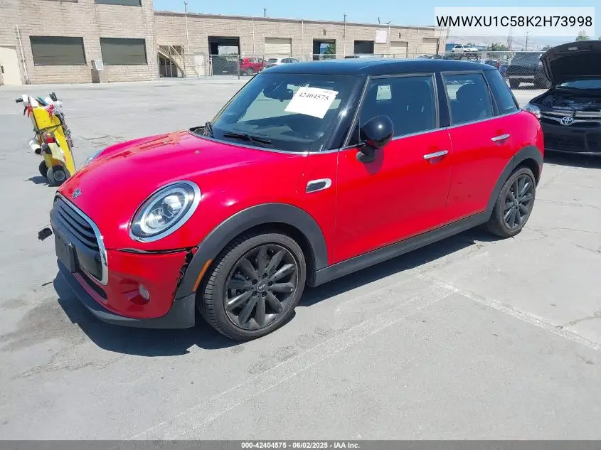 2019 Mini Hardtop Cooper VIN: WMWXU1C58K2H73998 Lot: 42404575