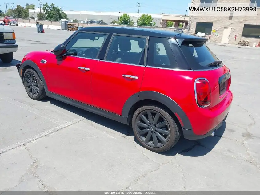 2019 Mini Hardtop Cooper VIN: WMWXU1C58K2H73998 Lot: 42404575