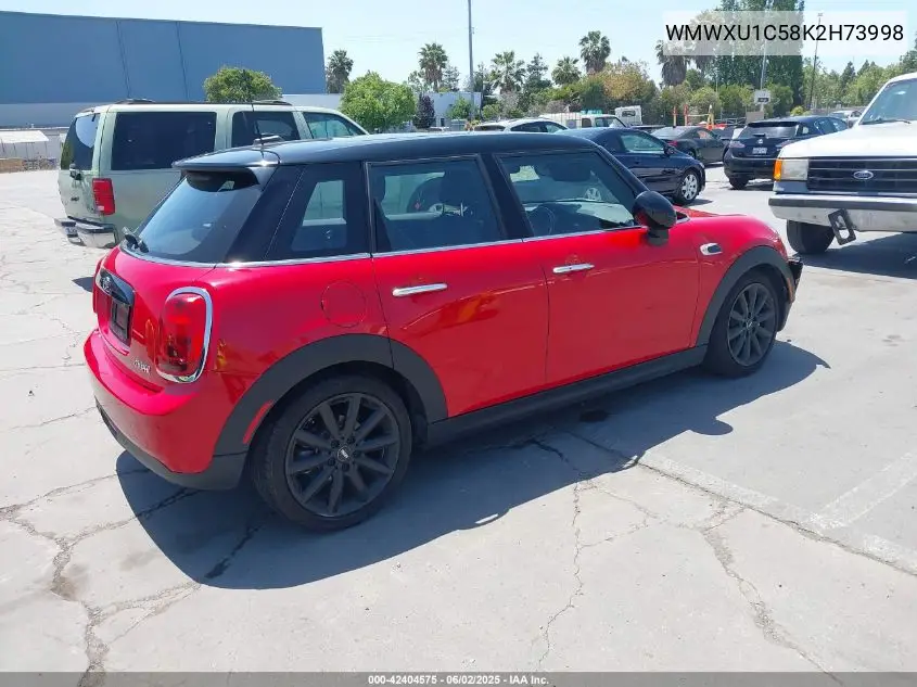 2019 Mini Hardtop Cooper VIN: WMWXU1C58K2H73998 Lot: 42404575