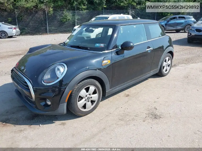 2019 Mini Hardtop Cooper/Oxford Edition VIN: WMWXP5C55K2H29892 Lot: 42411562