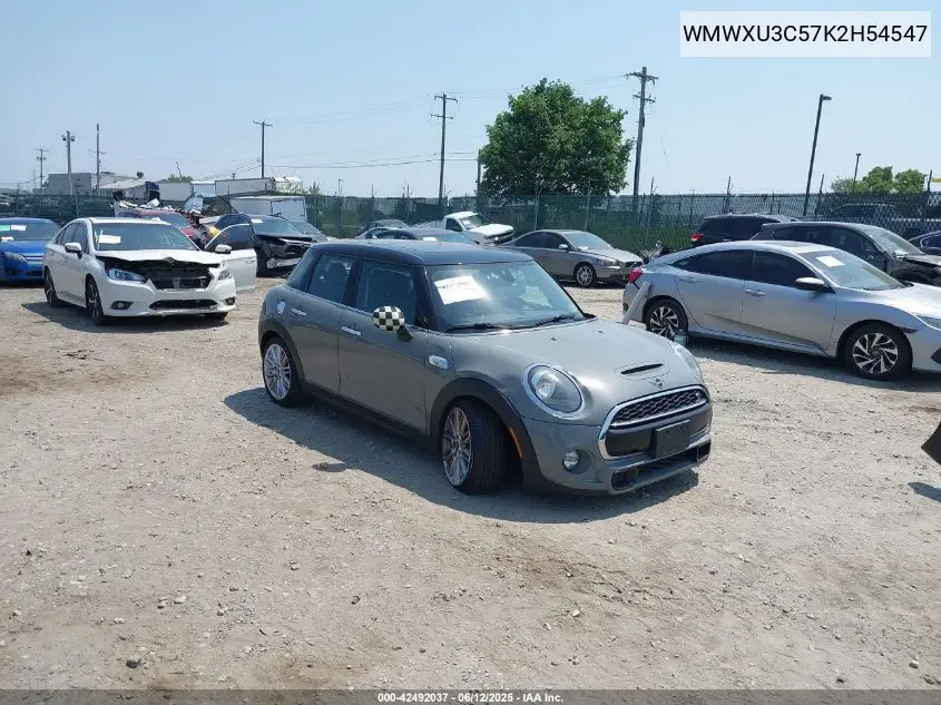 2019 Mini Hardtop Cooper S VIN: WMWXU3C57K2H54547 Lot: 42492037