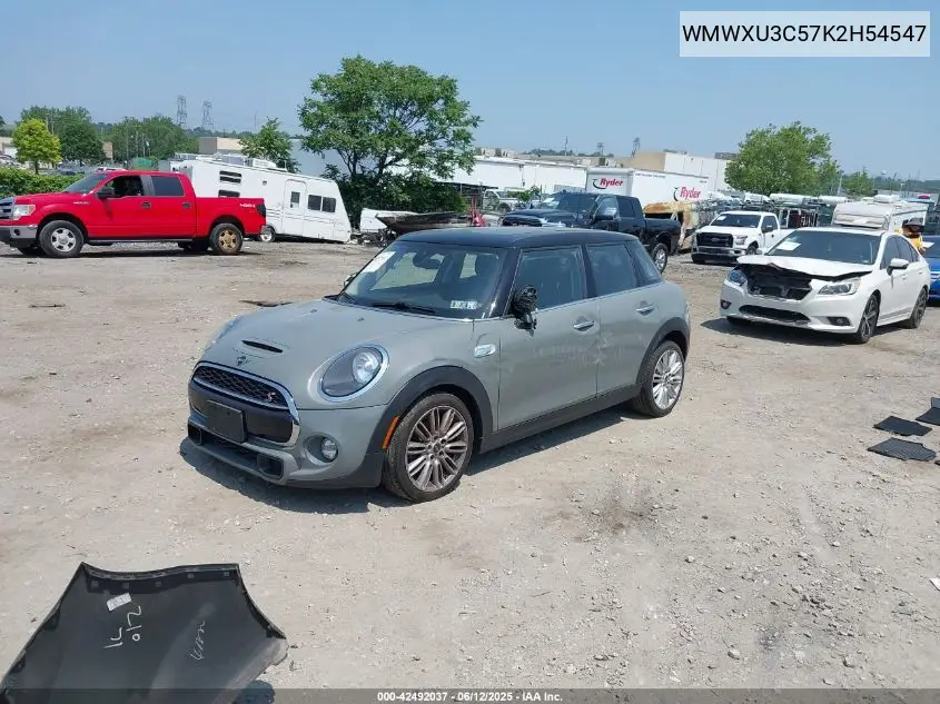 2019 Mini Hardtop Cooper S VIN: WMWXU3C57K2H54547 Lot: 42492037
