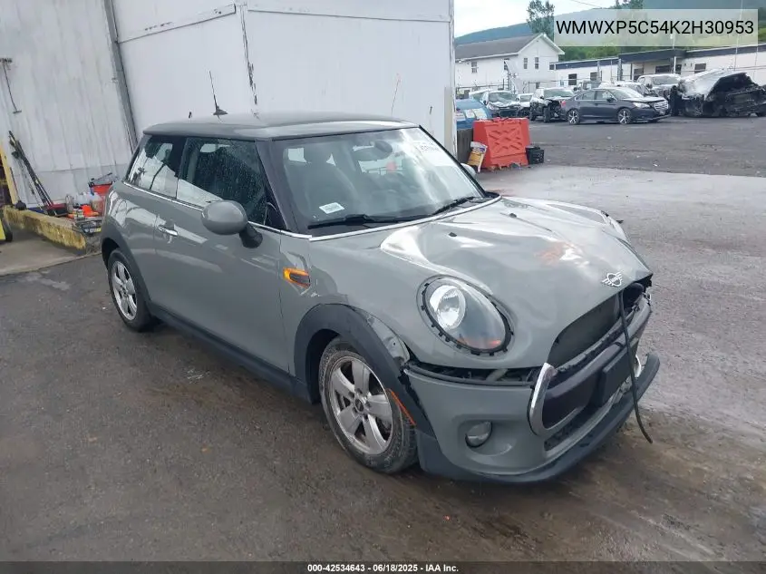 2019 Mini Hardtop Cooper VIN: WMWXP5C54K2H30953 Lot: 42534643