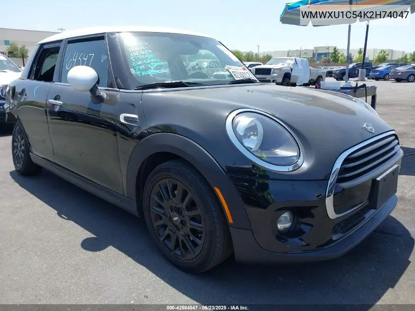 2019 Mini Hardtop Cooper VIN: WMWXU1C54K2H74047 Lot: 42564547