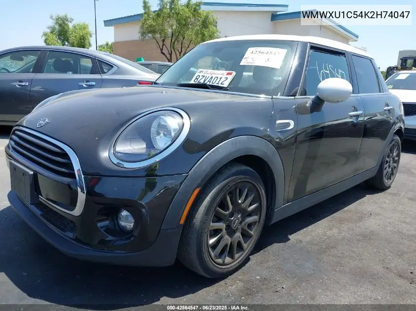 2019 Mini Hardtop Cooper VIN: WMWXU1C54K2H74047 Lot: 42564547