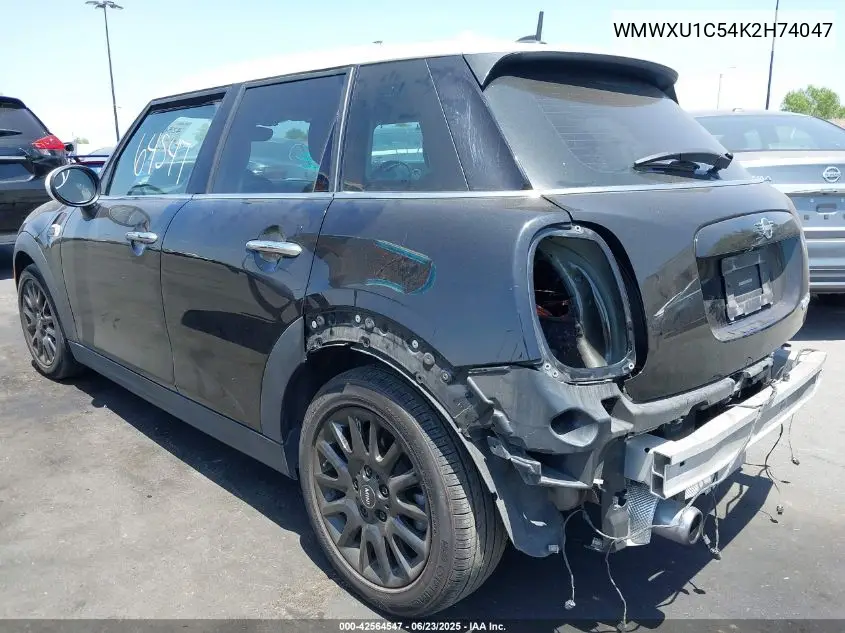 2019 Mini Hardtop Cooper VIN: WMWXU1C54K2H74047 Lot: 42564547