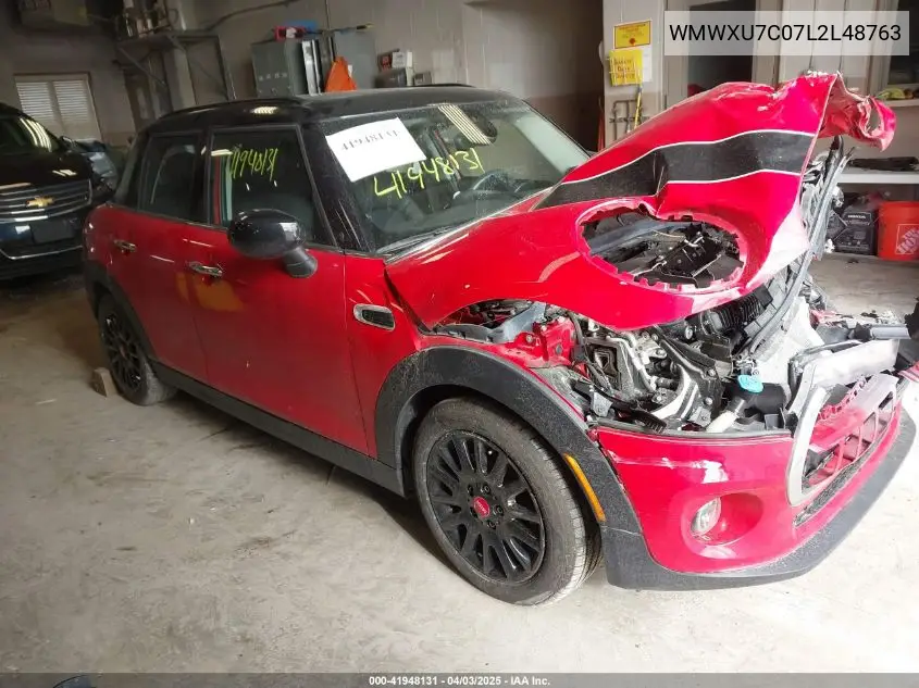 2020 Mini Hardtop Cooper VIN: WMWXU7C07L2L48763 Lot: 41948131