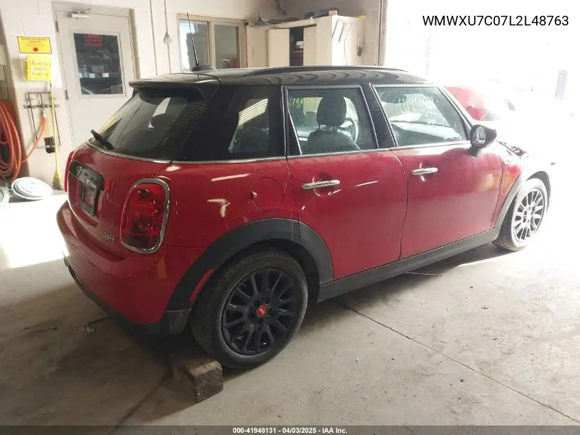 2020 Mini Hardtop Cooper VIN: WMWXU7C07L2L48763 Lot: 41948131