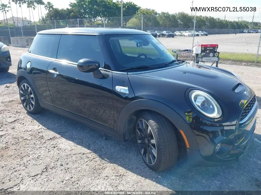 2020 Mini Hardtop Cooper S VIN: WMWXR5C07L2L55038 Lot: 42031685