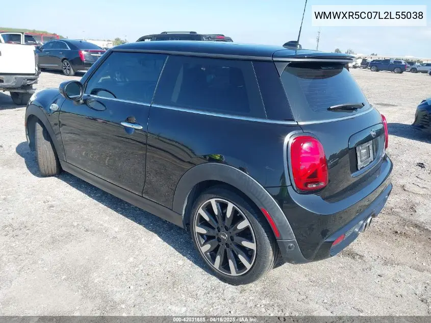 2020 Mini Hardtop Cooper S VIN: WMWXR5C07L2L55038 Lot: 42031685