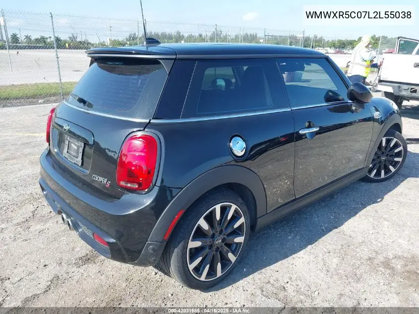 2020 Mini Hardtop Cooper S VIN: WMWXR5C07L2L55038 Lot: 42031685