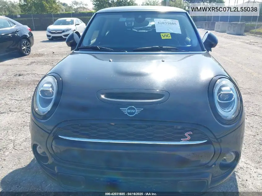 2020 Mini Hardtop Cooper S VIN: WMWXR5C07L2L55038 Lot: 42031685