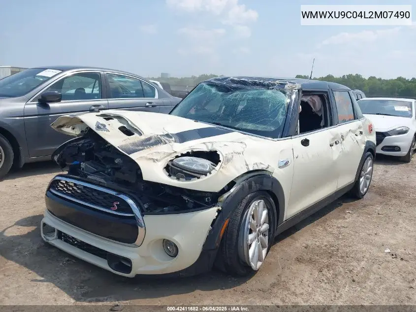 2020 Mini Hardtop Cooper S VIN: WMWXU9C04L2M07490 Lot: 42411682