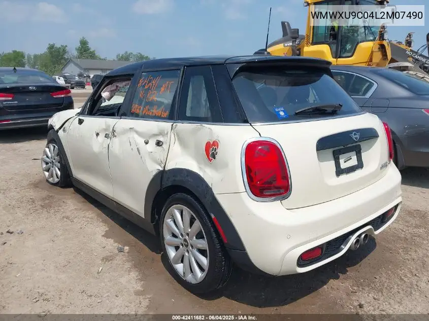 2020 Mini Hardtop Cooper S VIN: WMWXU9C04L2M07490 Lot: 42411682