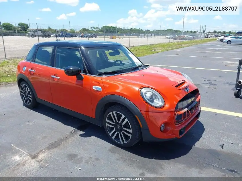 2020 Mini Hardtop Cooper S VIN: WMWXU9C05L2L88707 Lot: 42504326