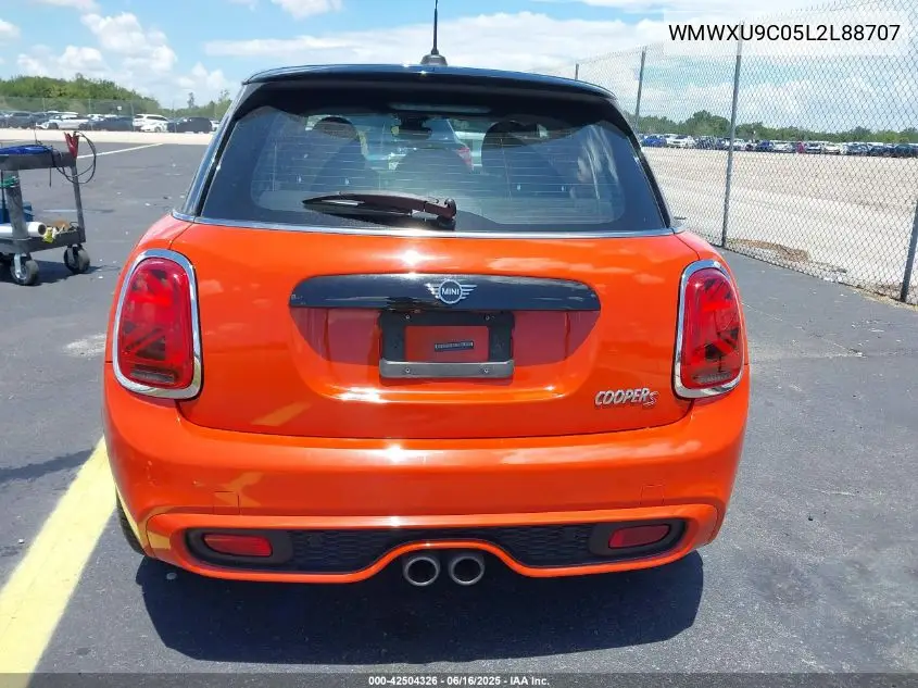 2020 Mini Hardtop Cooper S VIN: WMWXU9C05L2L88707 Lot: 42504326