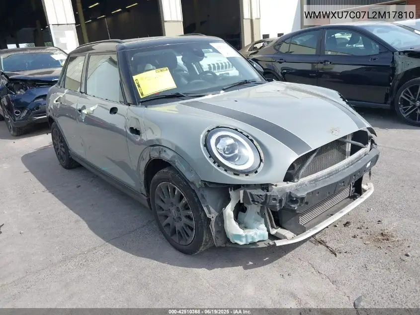 2020 Mini Hardtop Cooper VIN: WMWXU7C07L2M17810 Lot: 42510368