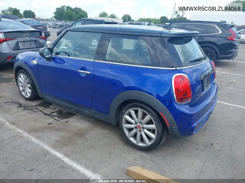 2020 Mini Hardtop Cooper S VIN: WMWXR5C08LZL84068 Lot: 42512918