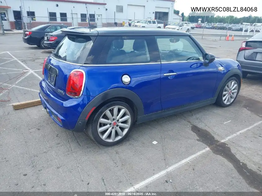2020 Mini Hardtop Cooper S VIN: WMWXR5C08LZL84068 Lot: 42512918