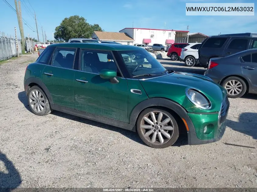 2020 Mini Hardtop Oxford Edition VIN: WMWXU7C06L2M63032 Lot: 42572567