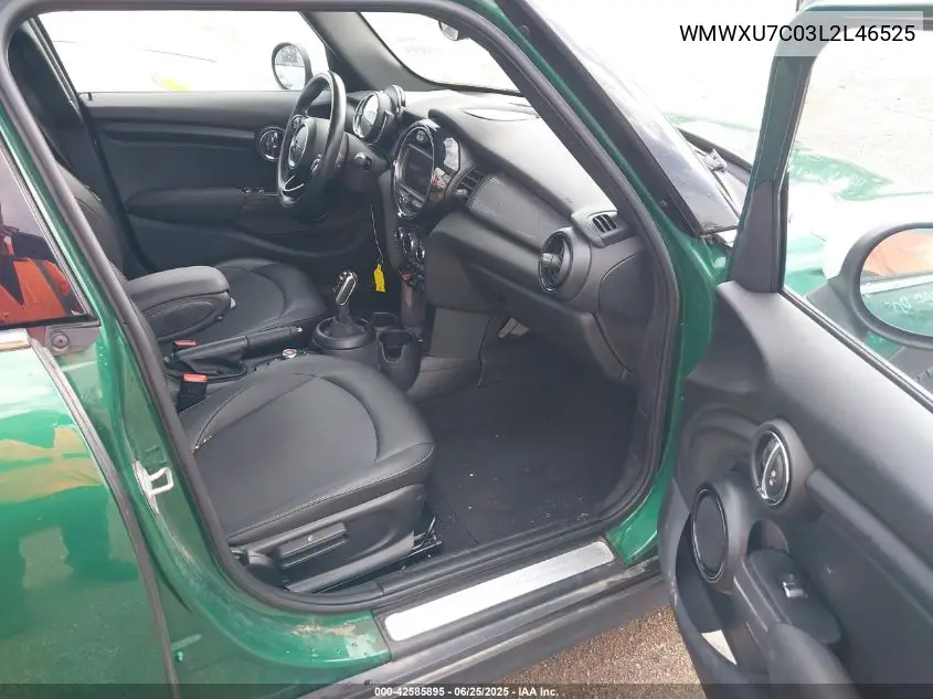 2020 Mini Hardtop Cooper VIN: WMWXU7C03L2L46525 Lot: 42585895