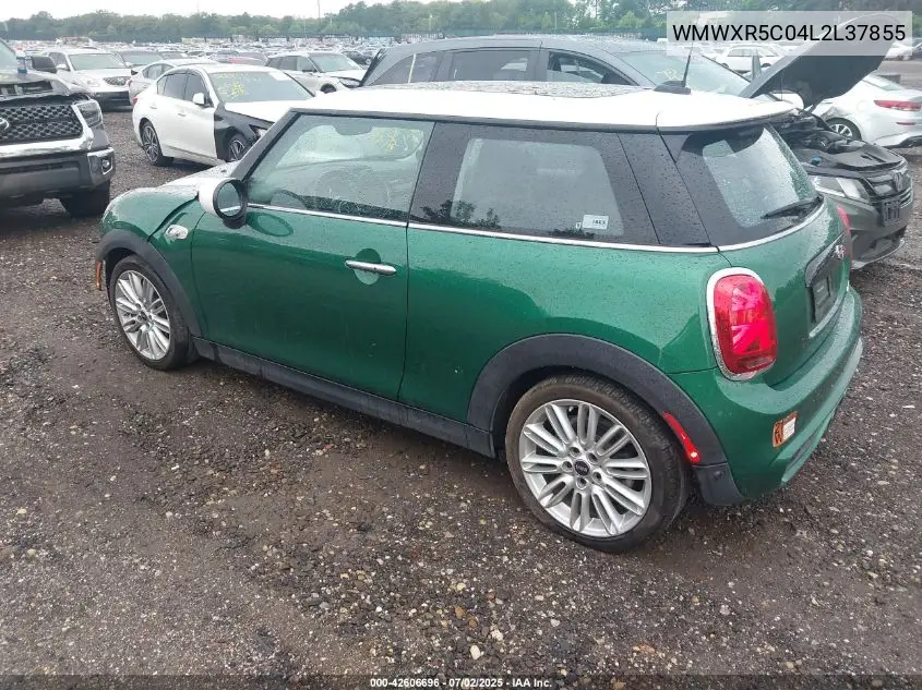 2020 Mini Hardtop Cooper S VIN: WMWXR5C04L2L37855 Lot: 42606696