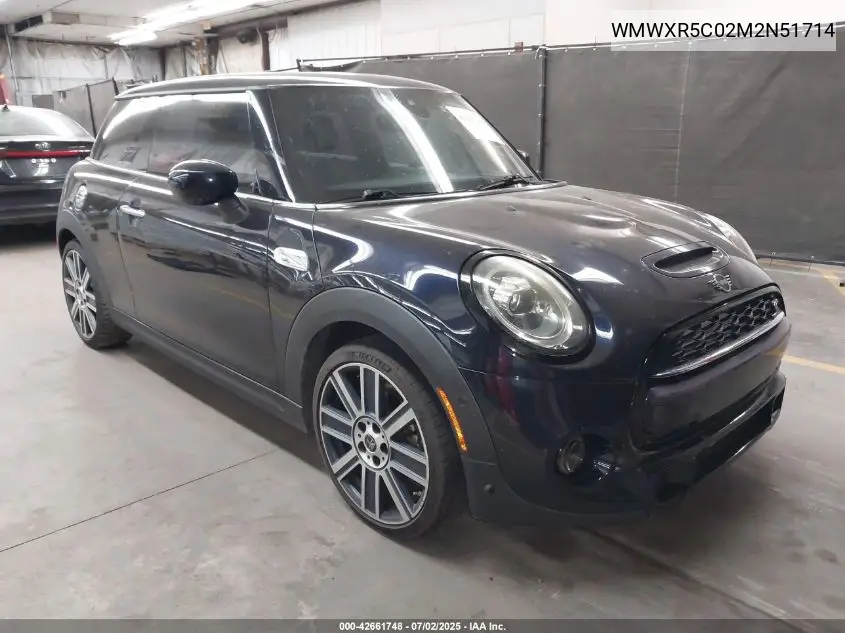 2021 Mini Hardtop Cooper S VIN: WMWXR5C02M2N51714 Lot: 42661748