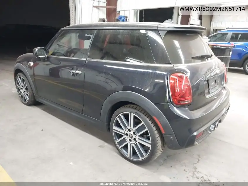 2021 Mini Hardtop Cooper S VIN: WMWXR5C02M2N51714 Lot: 42661748