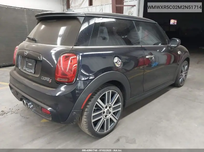 2021 Mini Hardtop Cooper S VIN: WMWXR5C02M2N51714 Lot: 42661748