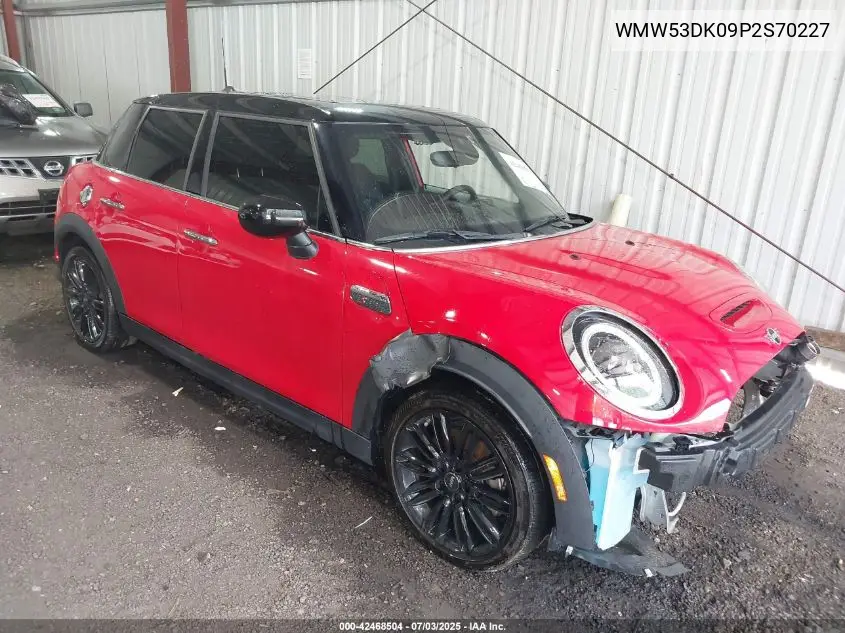 2023 Mini Hardtop Cooper S VIN: WMW53DK09P2S70227 Lot: 42468504