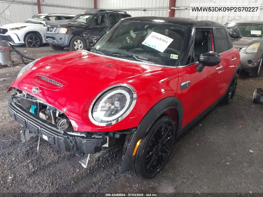 2023 Mini Hardtop Cooper S VIN: WMW53DK09P2S70227 Lot: 42468504
