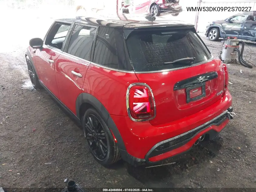 2023 Mini Hardtop Cooper S VIN: WMW53DK09P2S70227 Lot: 42468504