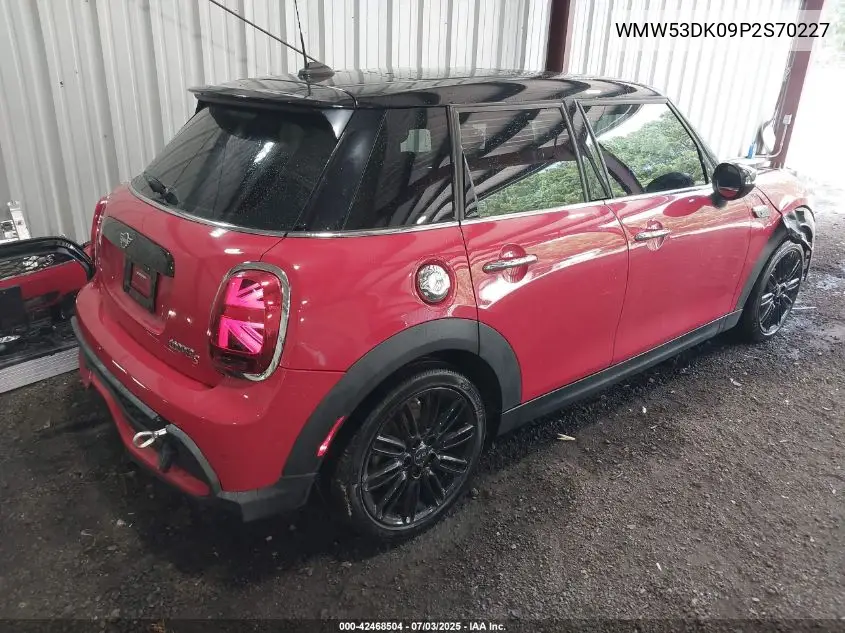2023 Mini Hardtop Cooper S VIN: WMW53DK09P2S70227 Lot: 42468504