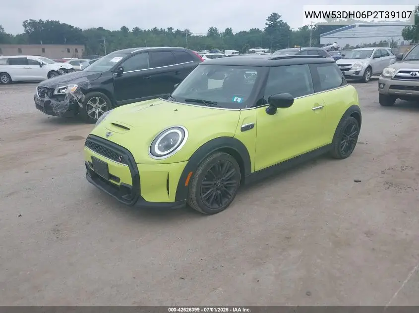 2023 Mini Hardtop Cooper S VIN: WMW53DH06P2T39107 Lot: 42626399