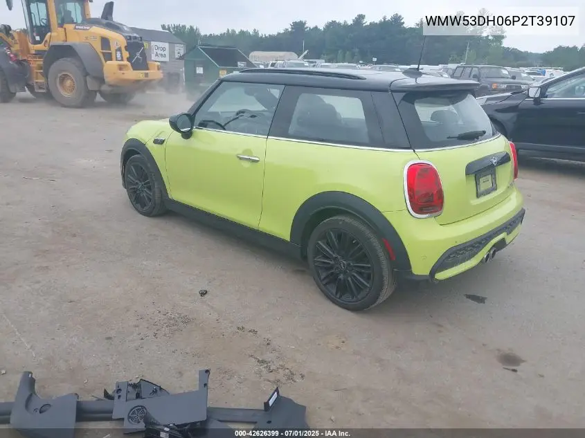 2023 Mini Hardtop Cooper S VIN: WMW53DH06P2T39107 Lot: 42626399