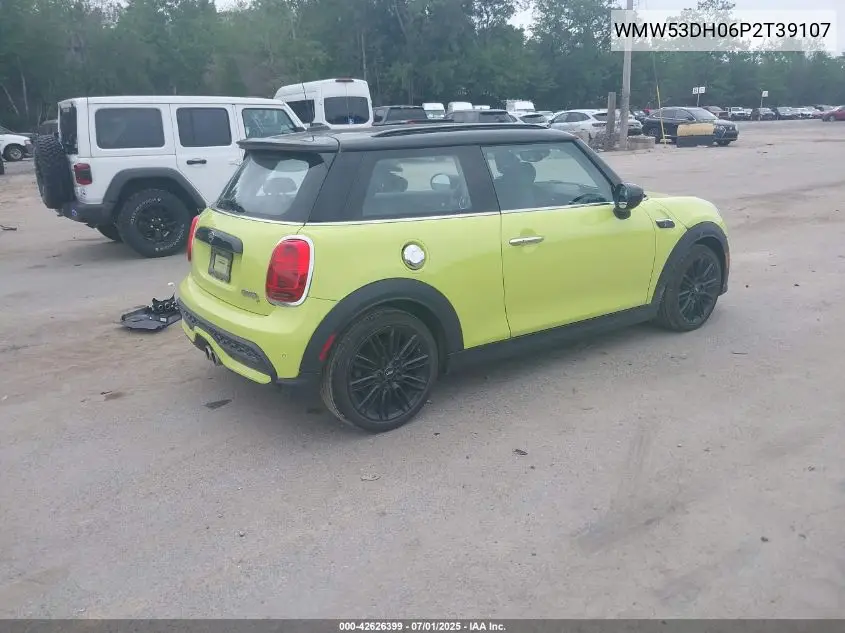 2023 Mini Hardtop Cooper S VIN: WMW53DH06P2T39107 Lot: 42626399
