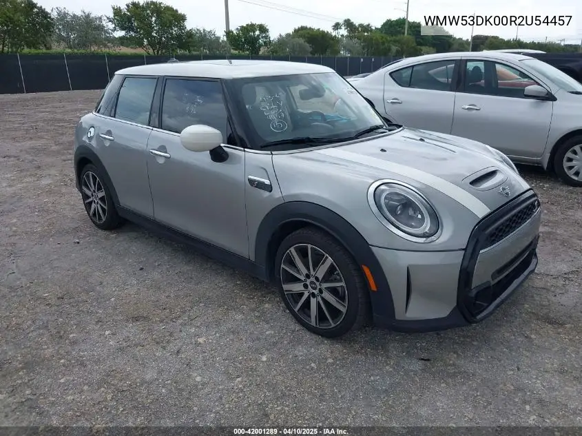 2024 Mini Hardtop Cooper S VIN: WMW53DK00R2U54457 Lot: 42001289