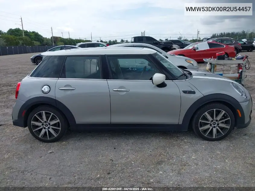 2024 Mini Hardtop Cooper S VIN: WMW53DK00R2U54457 Lot: 42001289