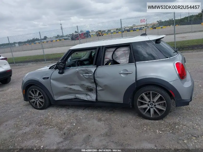 2024 Mini Hardtop Cooper S VIN: WMW53DK00R2U54457 Lot: 42001289